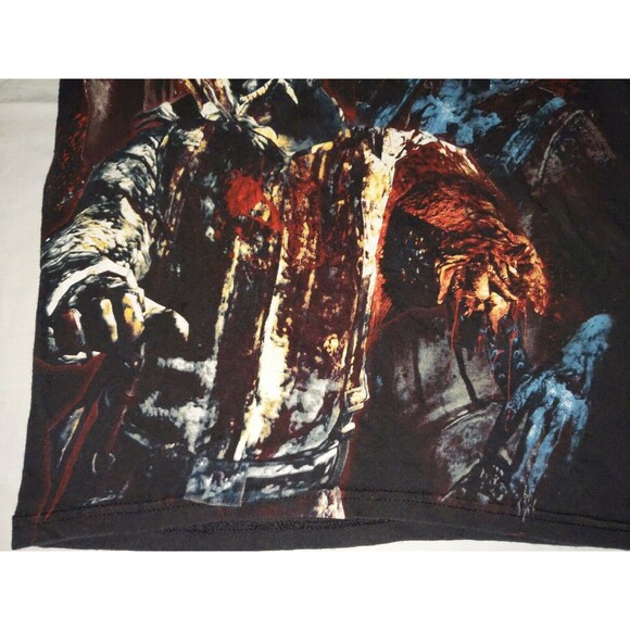 Call Of Duty Black Ops Zombies Shirt Small S Video Game Promo All Over Print - Picture 4 of 9